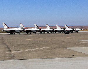 Travis Air Show - USAF Thunderbirds