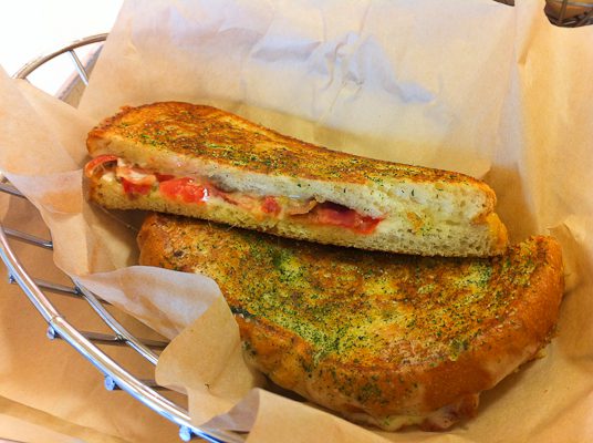 Grilled Cheese Sandwich at The Melt, Stanford Shopping Center, Palo Alto, CA