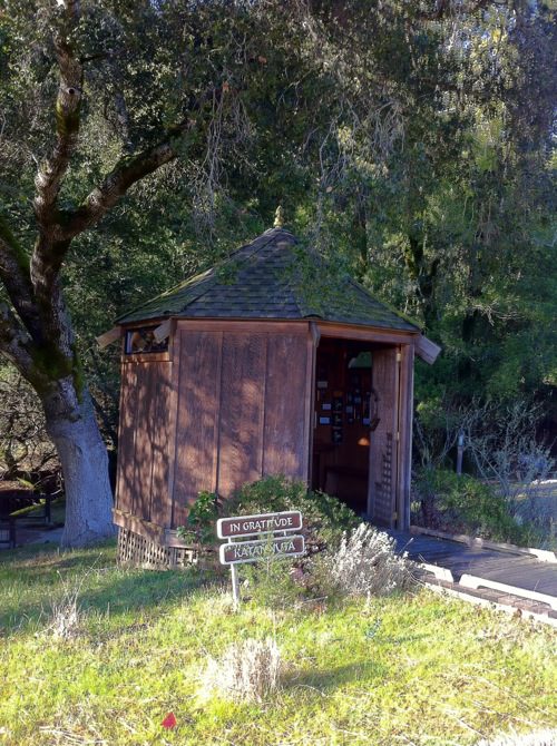 Gratitude Hut at Spirit Rock Meditation Center, Marin, CA - © LoveToEatAndTravel.com
