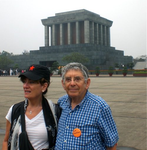 Bonnie & Bob at Ho Chi Minh Mausoleum, Hanoi, Vietnam - © B. Miller