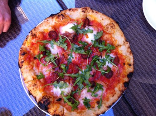 Crispy thin-crust pizza at Oenotri in Napa Valley - © LoveToEatAndTravel.com