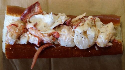 New England Lobster Market and Eatery Restaurant in Burlingame California - Lobster Roll