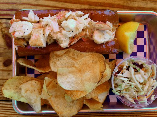 New England Lobster Market and Eatery Restaurant in Burlingame California - Lobster Roll