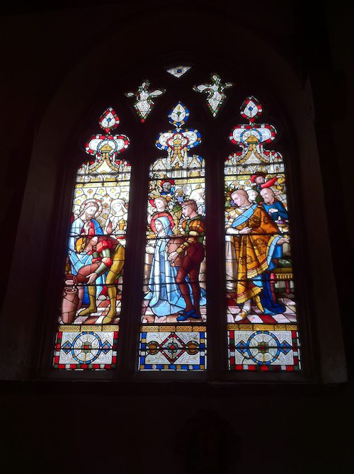 Stained Glass windows at St. Martin's Church in Ruislip – © LoveToEatAndTravel.com