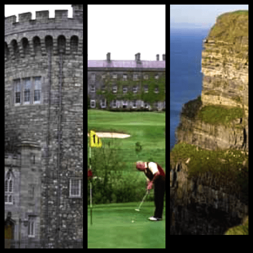 Dublin - Dublin Castle, Championship Golf and the amazing Cliffs of Moher © Tourism Ireland