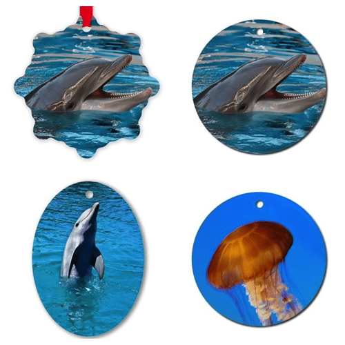 Dolphin and Jellyfish Ornaments – © LoveToEatAndTravel.com