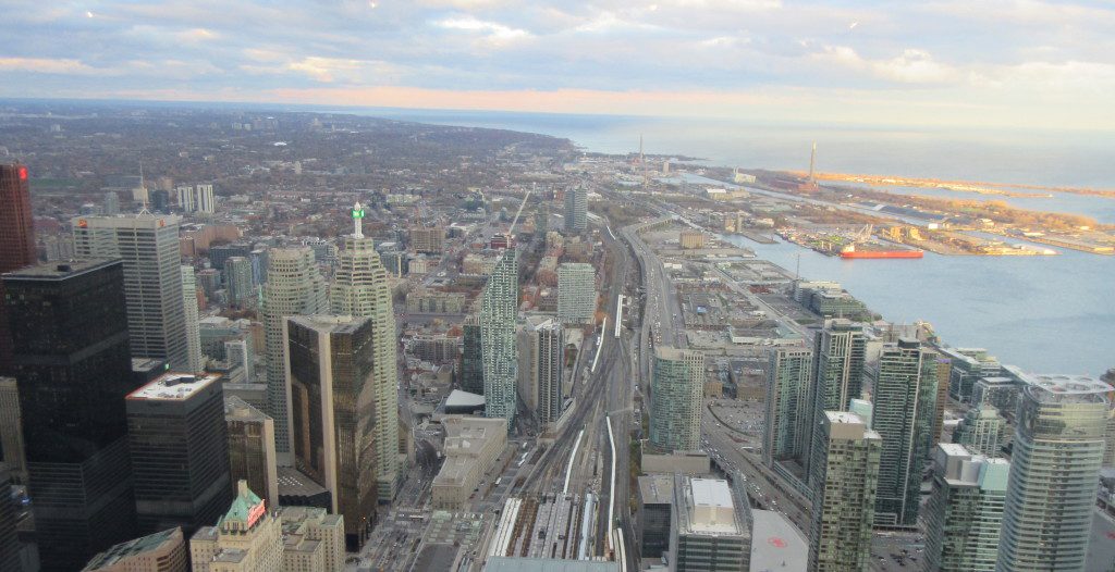 CN Tower view of Toronto - Photo Credit: Deborah Grossman