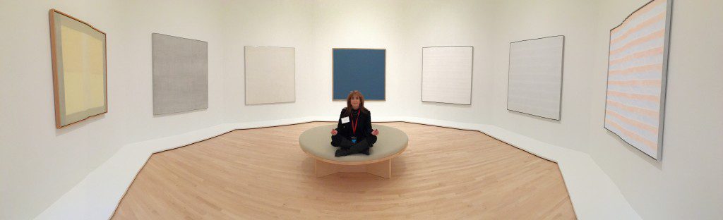 Agnes Martin Gallery "Meditation Room" at SFMOMA - photo © Love to Eat and Travel