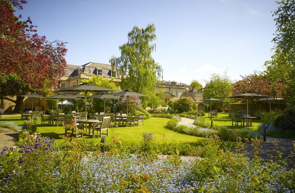 The Royal Crescent Hotel & Spa - view of Gardens © The Royal Crescent Hotel & Spa