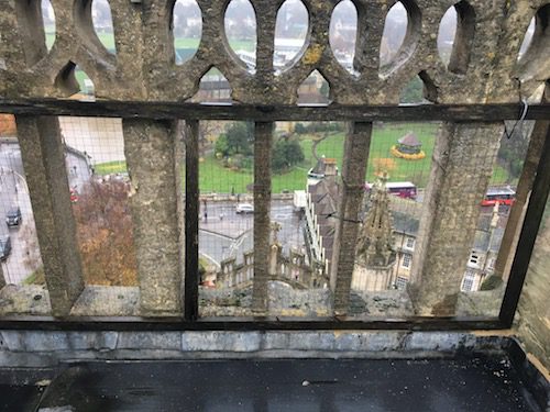 Bath Abbey - View from the top of the Tower, Bath, UK - photo © Love to Eat and Travel