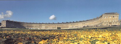 The Royal Crescent in Bath, UK - photo © The Royal Crescent Hotel