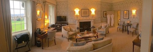 The John Wood Suite (#13) at The Royal Crescent Hotel & Spa, Bath, UK - photo © Love to Eat and Travel
