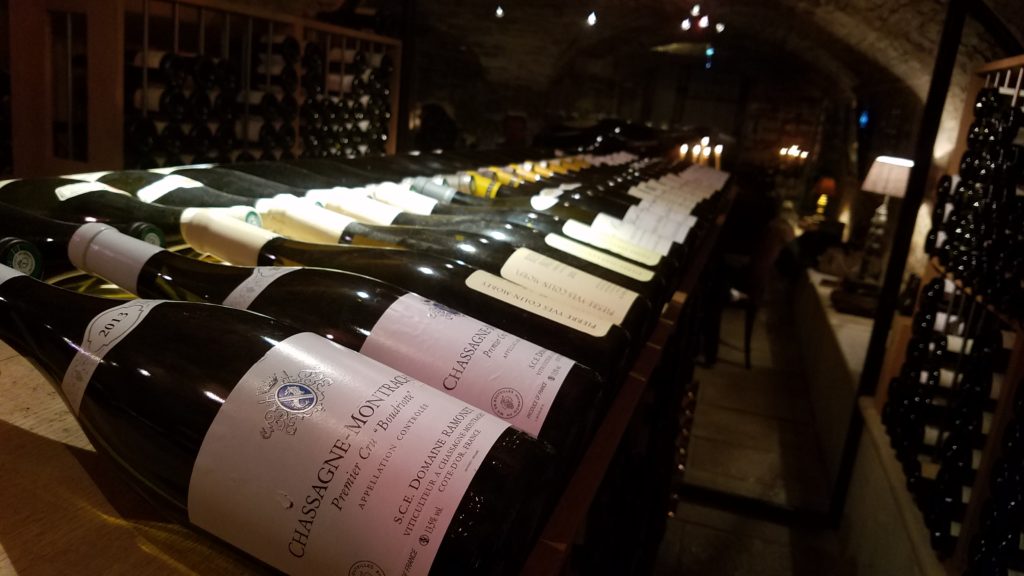 21 Boulevard restaurant wine cellar - Photo Credit: Deborah Grossman