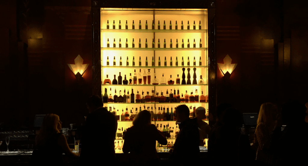 Stunning Redwood Room bar at Clift SF - photo © LoveToEatAndTravel.com