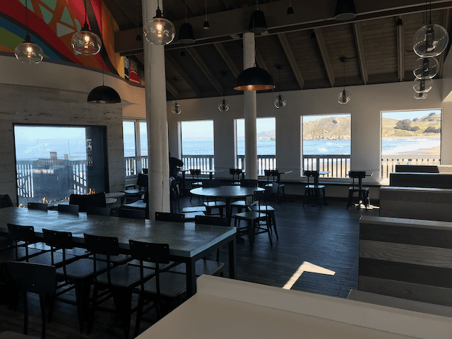 Ocean View Dining Inside Taco Bell