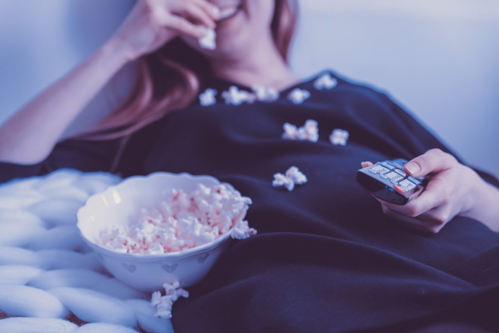 Binge-watch your favorite TV shows and movies on Netflix, Amazon Prime, Disney+ or Hulu. Whip up a batch of popcorn and enjoy. 