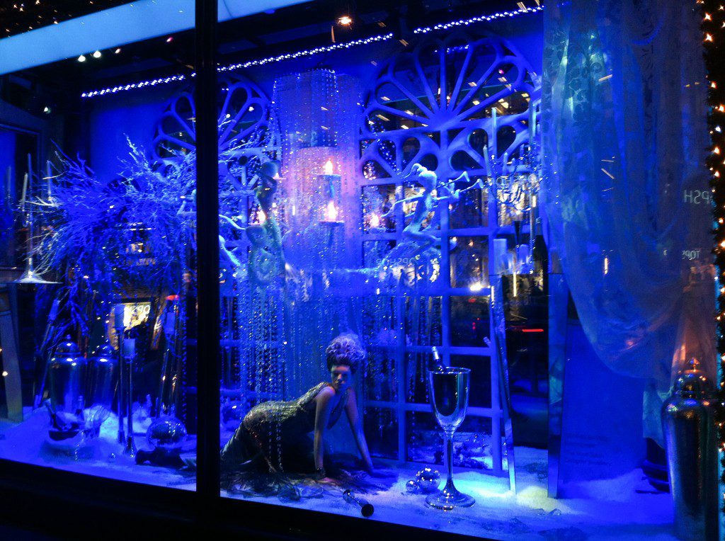 Crystal-Chrismas Window Displays at Harrods in London