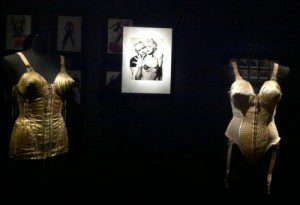 Infamous "cone bra" Body Corsets worn by Madonna in her 1990 Blond Ambition World Tour
