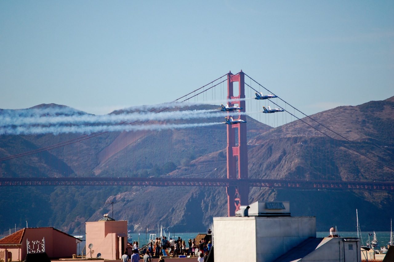 San Francisco Fleet Week Blue Angels Air Show Love to Eat and Travel