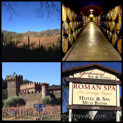 Calistoga Vineyards, Wineries and Spas – © LoveToEatAndTravel.com