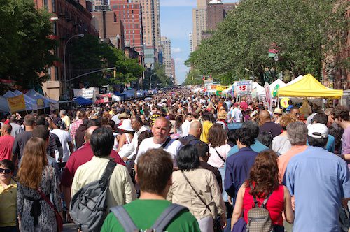 New York City Street Fair - © LoveToEatAndTravel.com