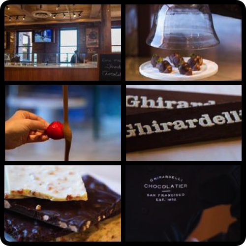 Ghirardelli Chocolatier and Chocolates, SF