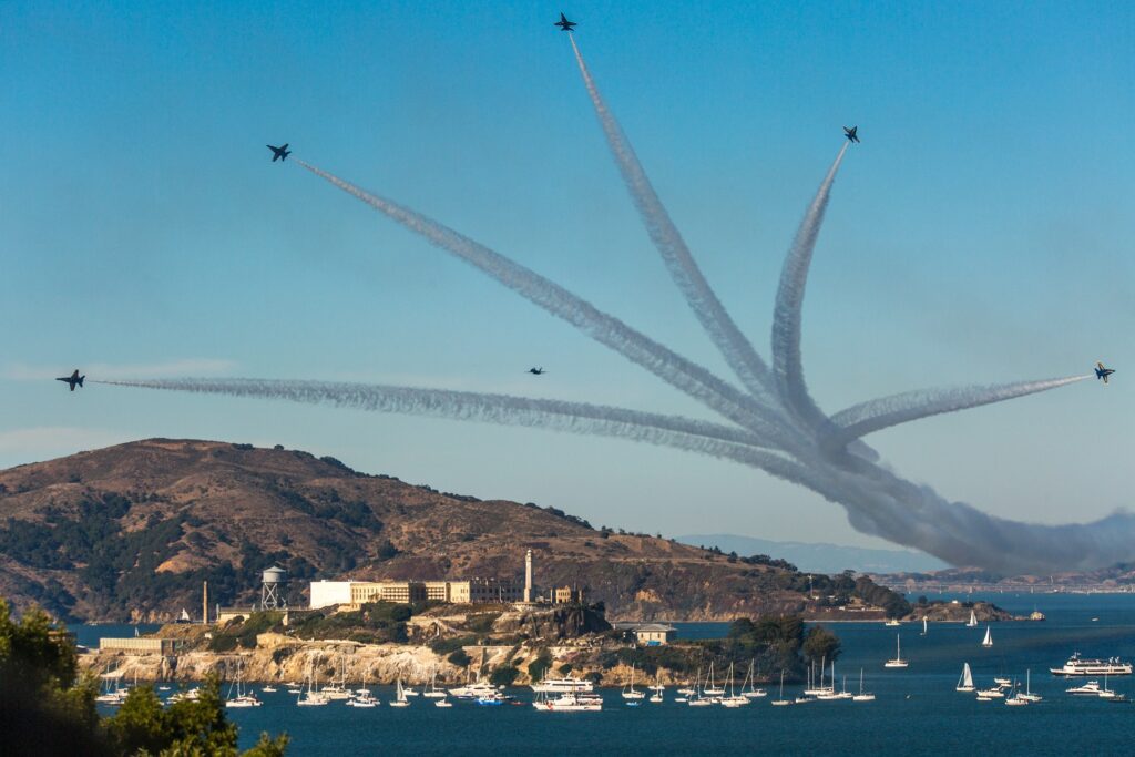 Blue Angels Air Show, Fleet Week, San Francisco