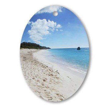 Bermuda Beach - Our Top-Selling travel Ornament – © LoveToEatAndTravel.com