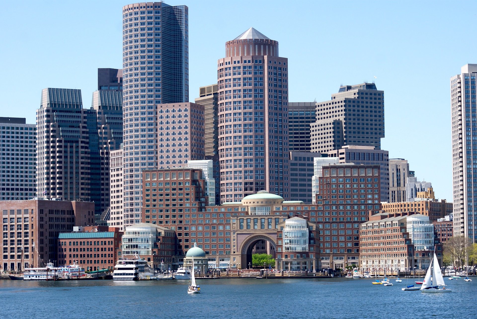 Boston waterfront, MA