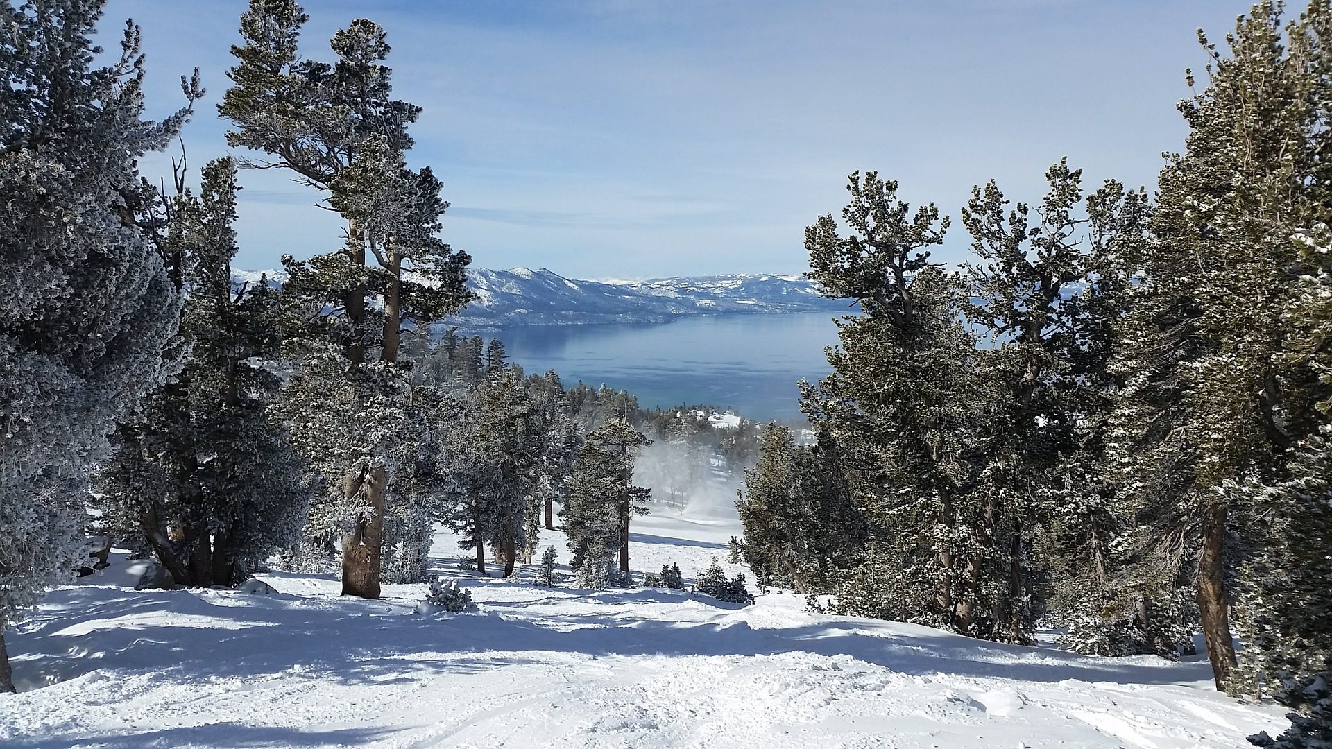 Lake Tahoe skiing, Lake Tahoe, CA