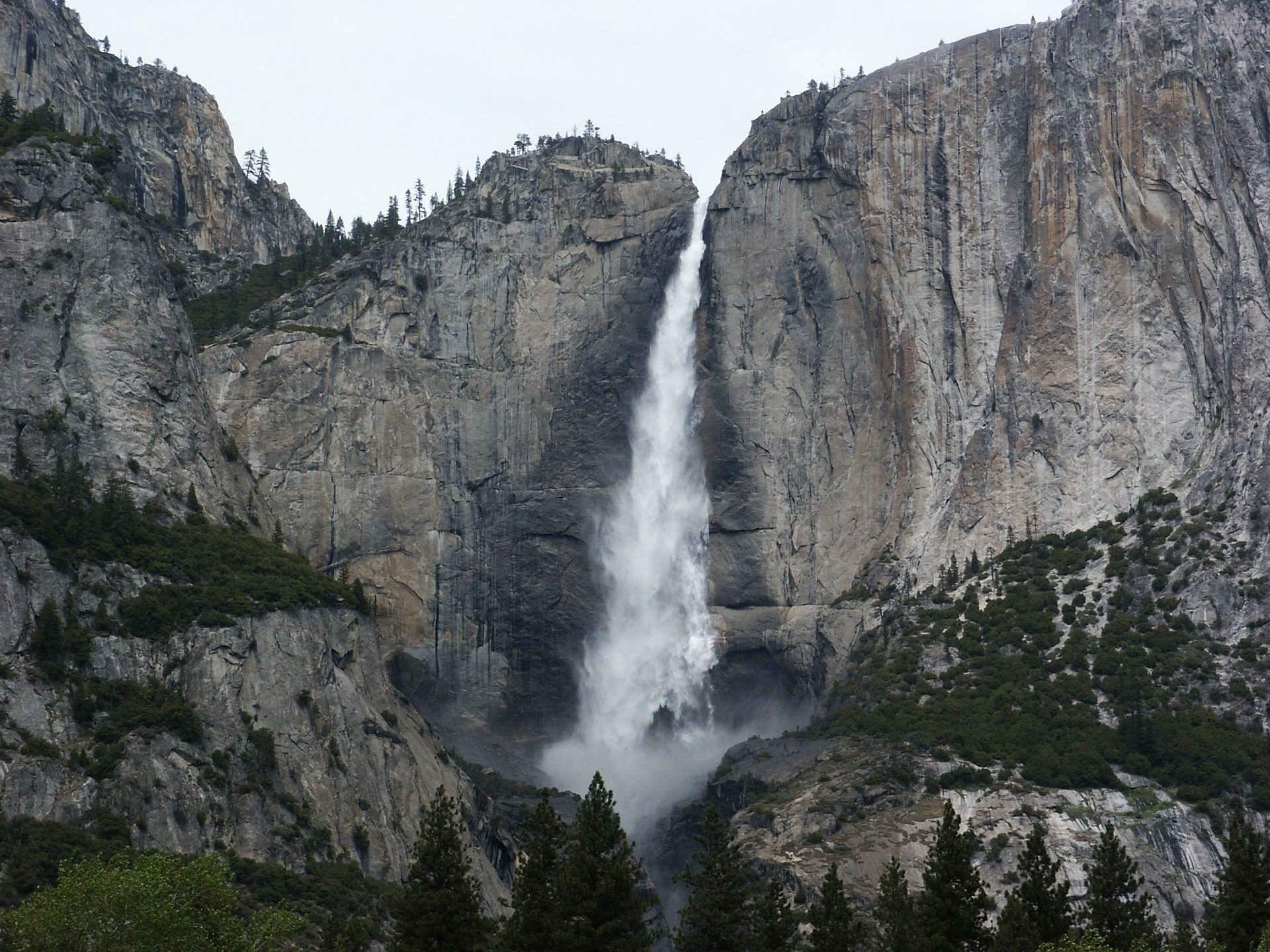 Bridalveil Falls, Yosemite, CA