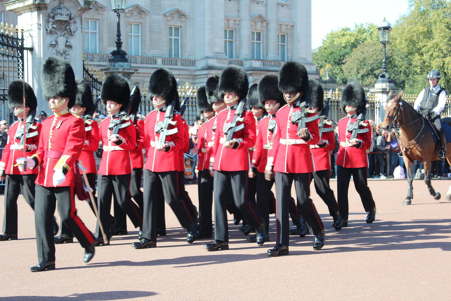 Changing of the Guard at Buckingham Palace, London