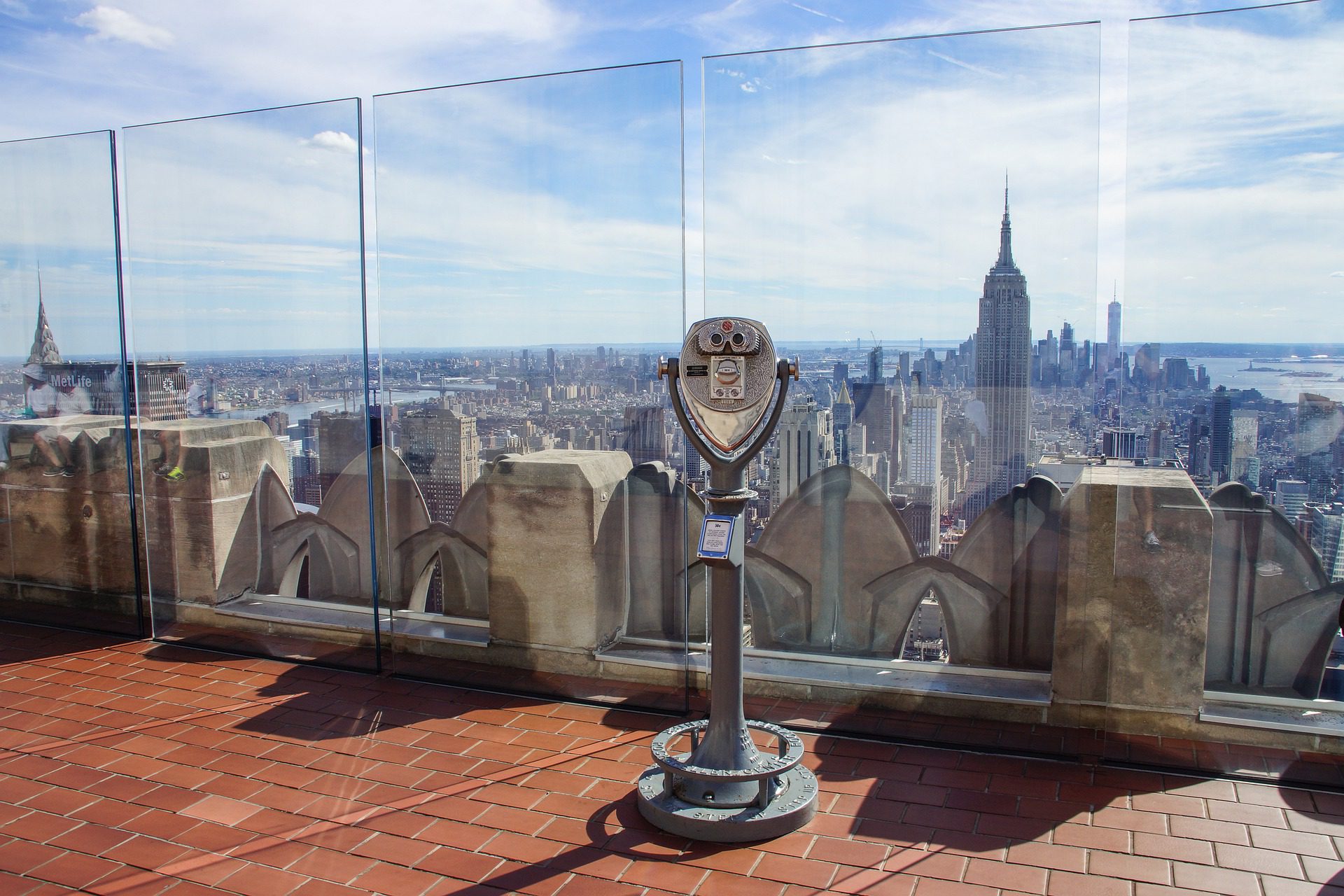 Top of the Rock Observation Deck, Rockefeller Center, NYC