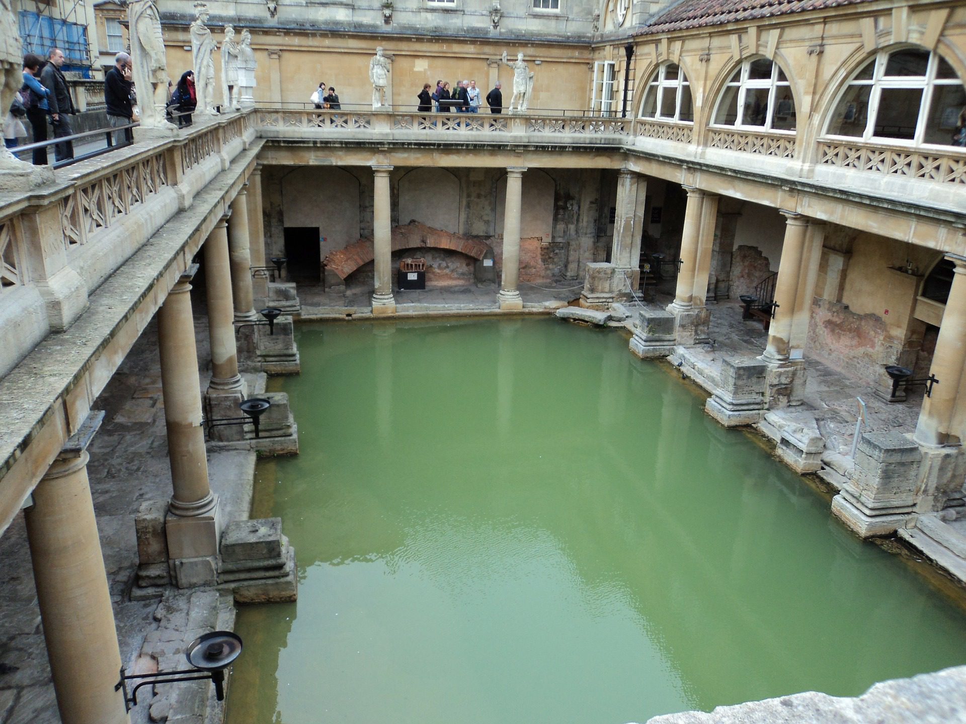 Ancient Roman Baths, Bath, Somerset, England