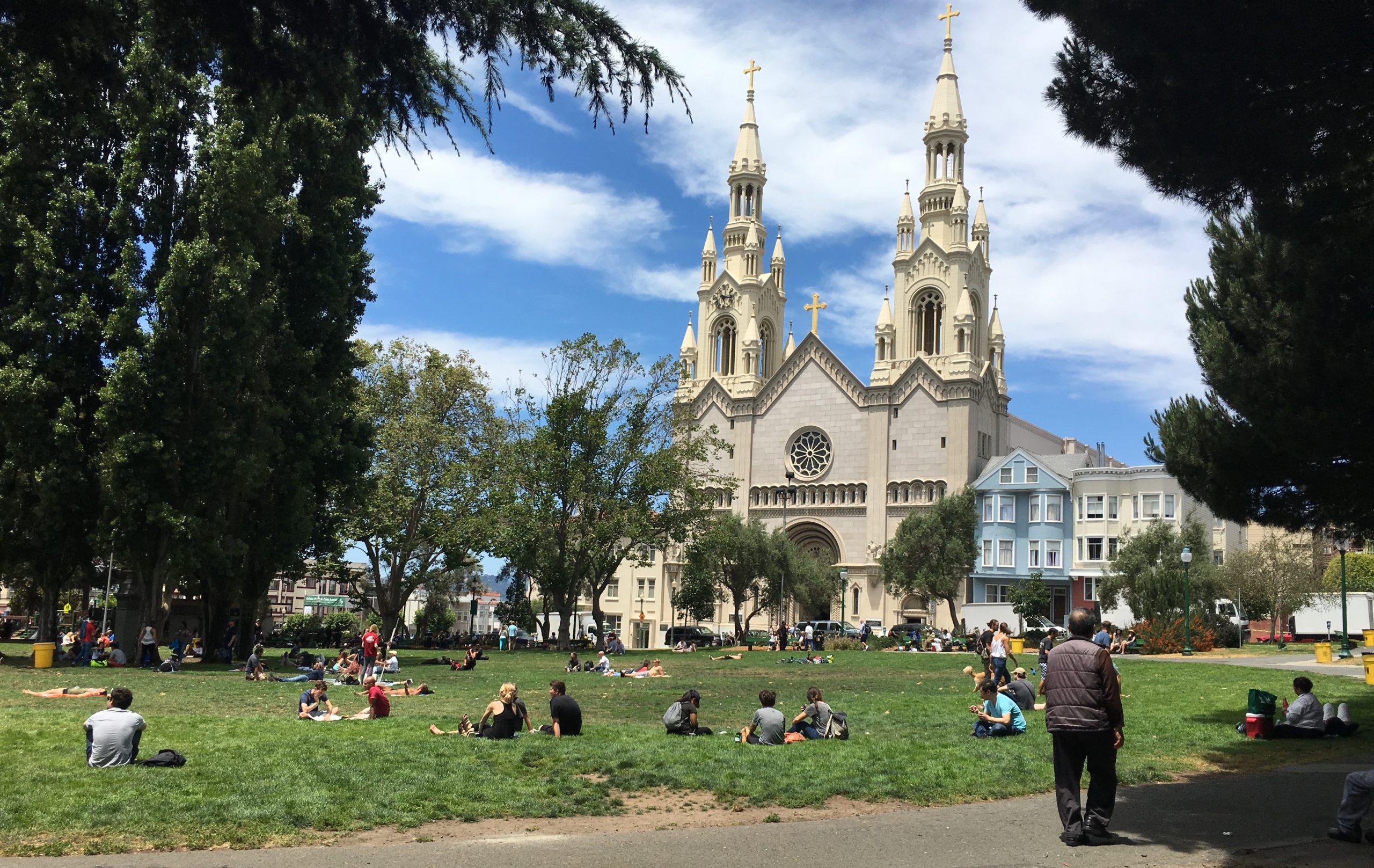 Saints Peter and Paul Church, Washington Square, North Beach, San Francisco