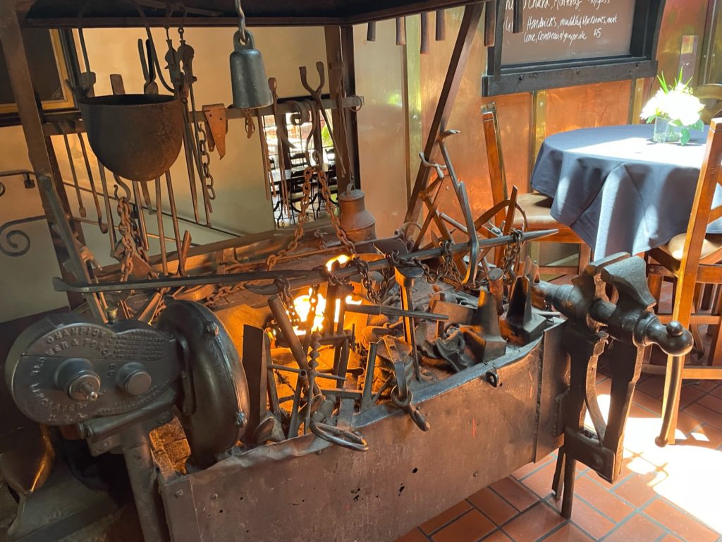 Blacksmith Tools at Forge in the Forest, Carmel