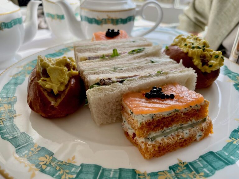 Afternoon Tea Finger Sandwiches at Cliveden - © lovetoeatandtravel.com