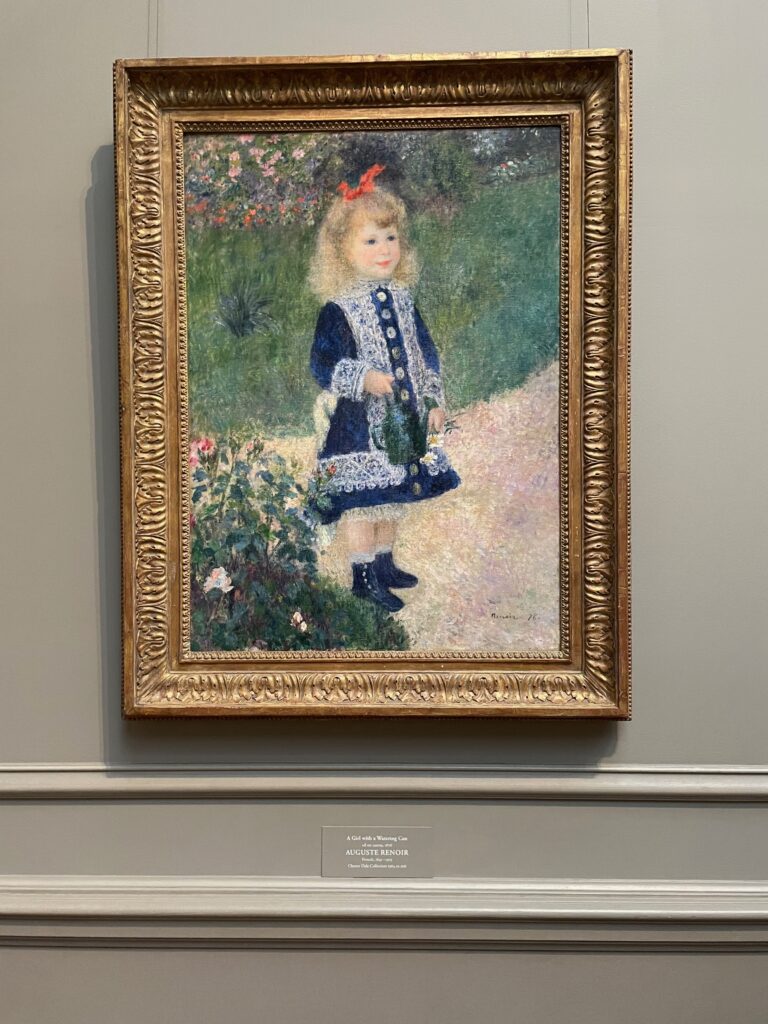 Renoir's A Girl with a Watering Can at The National Gallery of Art
