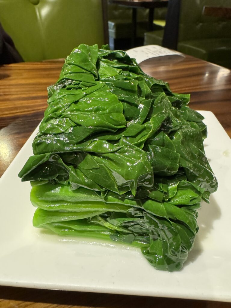 Chinese Broccoli with Oyster Sauce at City View Restaurant, Chinatown, SF - © lovetoeatandtravel.com