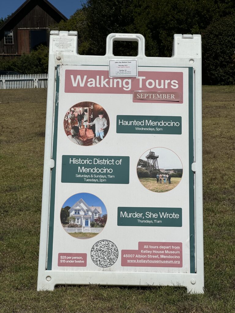 Kelley House Museum Walking Tours in Mendocino - © lovetoeatandtravel.com