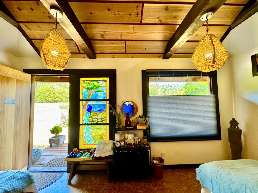 The Pavilion spa sanctuary at Brewery Gulch Inn & Spa - © lovetoeatandtravel.com