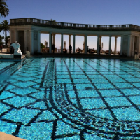 Neptune Pool at Hearst Castle, San Simeon, California