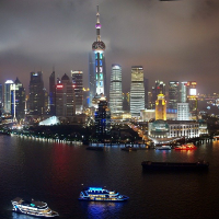 Shanghai Skyline, China